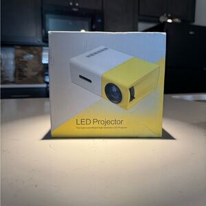 Yellow and White LED Projector